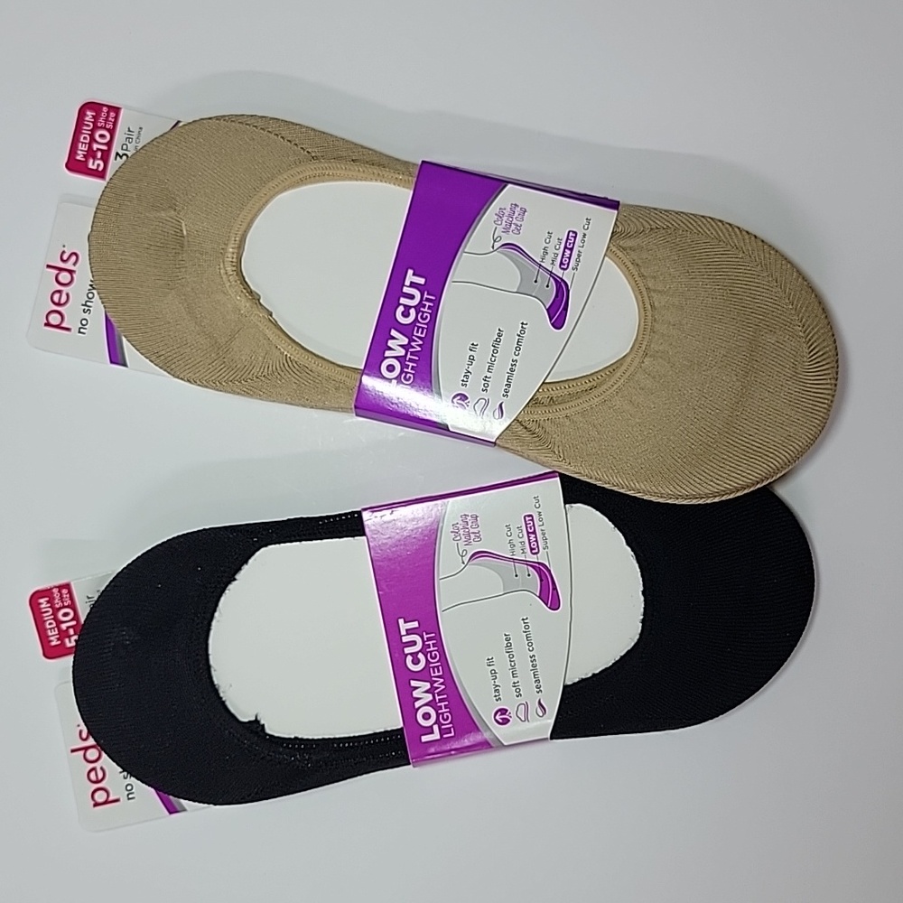 PEDS | Liner Socks | Bundle Pack | 6 Pairs